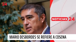 Mario Desbordes se refiere a COSENA  24 Horas TVN Chile [upl. by Eirruc]