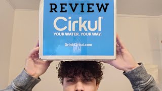 CIRKUL Water Bottle REVIEW 4 Flavors [upl. by Hsepid]