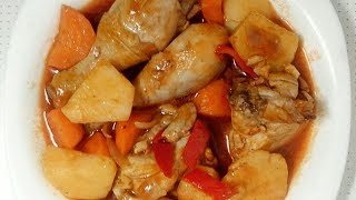 Chicken Afritada  Afritadang Manok [upl. by Atnes]