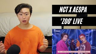 NCT x aespa  ZOO  SMTOWN LIVE 2022 SMCU EXPRESS  KWANGYA REACTION [upl. by Marlowe872]