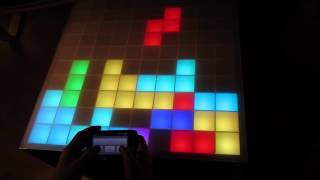 DIY Smart Interactive RGB LED Table  TouchSensor [upl. by Artenek70]