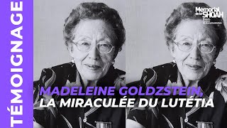 Témoignage  Madeleine Goldzstein la miraculée du Lutétia [upl. by Foushee]