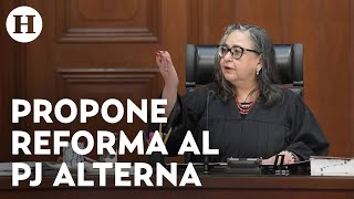 ¿Qué plantea la contrapropuesta a la reforma del Poder Judicial de la ministra Norma Piña [upl. by Hekking]