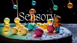 60min 528hz Sleepy Time Music and Soothing Baby Sensory Experience [upl. by Dilaw]