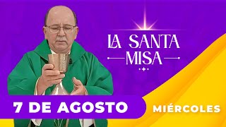 ✝️ MISA DE HOY Miércoles 7 De Agosto De 2024 Padre Hernán Pinilla  Misa Diaria Cosmovision [upl. by Luttrell]