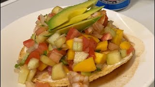 Ceviche de camarón con MANGO Cocina con Diana [upl. by Heron18]