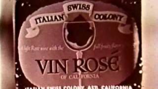 Italian Swiss Colony Wine Commercial Jingle [upl. by Sezen]