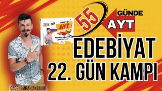 55 GÜNDE AYT EDEBİYAT 22 GÜN KAMPI DİVAN EDEBİYATI 2025tayfa aytedebiyat [upl. by Eeznyl]