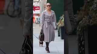 JLos NYC Style Jennifer Lopez rocks comfy chic while house hunting ✨ [upl. by Kimmi785]