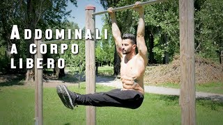 calisthenics  I 5 migliori esercizi per gli addominali [upl. by Kilan]