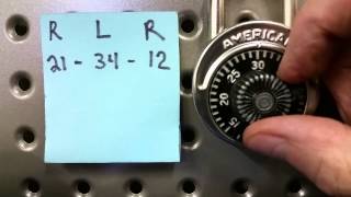 Combination Lock Tutorial [upl. by Nyral]