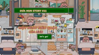 DƯA MUN STORY11 MỘT NGÀY SIÊU QUẬY CỦA MUN TRONG TOCA BOCA [upl. by Lachance702]