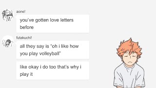 Exposing TikToks Pt 6  Haikyuu  Angst [upl. by Aldus]