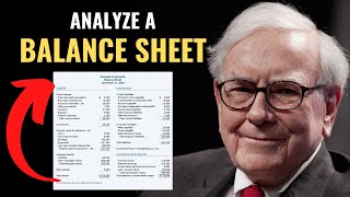 How to Analyze a Balance Sheet Like a Hedge Fund Analyst [upl. by Ellednek]