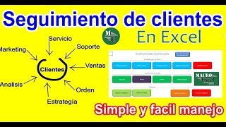 Seguimiento de Cliente desde Excel Descarga Gratis [upl. by Clayborn91]