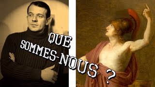 Gilles Deleuze ⚜ Que sommesnous [upl. by Aramot]