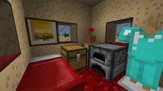 Mushroom House  A Minecraft House In Minutes [upl. by Janek]