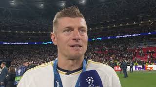 Toni Kroos Last Interview As A Real Madrid Player 💔🥹  LiveScore [upl. by Caro831]