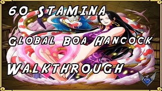 Boa Hancock 60 Stamina  SW Ace Team One Piece Treasure Cruise  Pixel Walkthrough [upl. by Hembree]