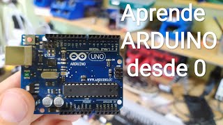 10 PRIMEROS PASOS para PROGRAMAR ARDUINO desde 0 [upl. by Healy]