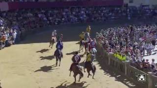 Palio di Siena 16 Agosto 2016 quarta prova [upl. by Sussman]