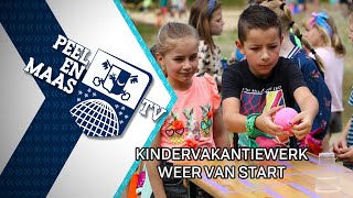 Kindervakantiewerk weer van start  9 juli 2024  Peel en Maas TV Venray [upl. by Ahsiekal]