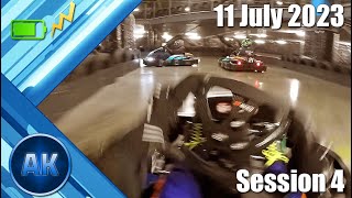 TeamSport Newcastle EKarting 11072023  Session 4 [upl. by Annuaerb283]