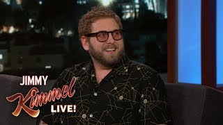 Jonah Hill on Tattoos Tony Romo amp New Movie [upl. by Hayila]