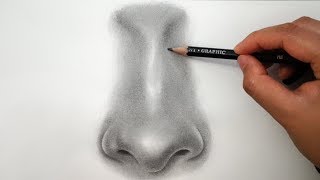 How to Draw a Nose  EASY [upl. by Vasta44]