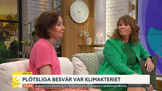 Enkla behandlingen mot klimakteriebesvär Extremt effektiv – och om…  Nyhetsmorgon  TV4 amp TV4 Play [upl. by Holcomb]