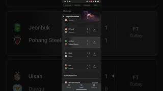 K League 1 Football Scores footballscores footballresults kleague1 [upl. by Marney552]