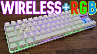 A Budget Wireless Mechanical Keyboard  Drevo Calibur 71 Key Bluetooth RGB Keyboard Review [upl. by Cornwell]