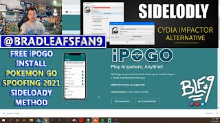 Free iPOGO Install Tutorial  SIDELOADY METHOD  Pokémon GO Spoofing 2021 [upl. by Annaiviv]