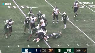 Highlights Wagner College Football vs Merrimack College [upl. by Sucitivel]