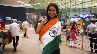 Yamaha Fascino Miss Supranational India 2017 Peden Ongmu Namgyal Leaves For Miss Supranational 2017 [upl. by Bodrogi]