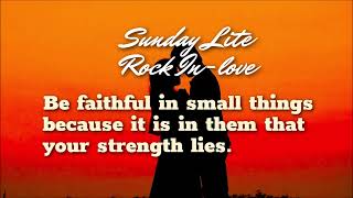 Sunday Lite Rock In Love July 7 2024 [upl. by Thin]