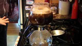 Yama Siphon Coffee Pot Demo  Testedcom Quick Look [upl. by Franklin]