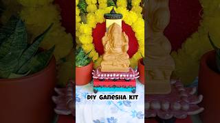 DIY Eco friendly Ganesh ji for Ganesh Chaturthi  diy craft ganesh ganpati [upl. by Jonathan]