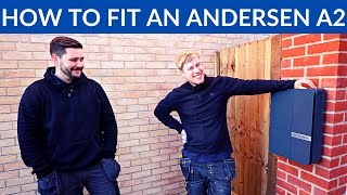 HOW TO INSTALL ANDERSEN A2 ELECTRIC VEHICLE CHARGING POINT  Electrician Life [upl. by Raual]