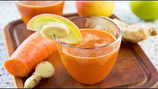 Beneficios del Jugo de Zanahoria con Jengibre y como prepararlo [upl. by Hurd]