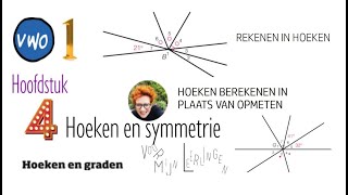 Het berekenen van hoeken Hoe reken je een hoek uit zonder te meten Hoe schrijf je het op [upl. by Yduj]