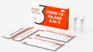 How to use the iHealth COVID19Flu AampB Rapid Test [upl. by Sorrows]