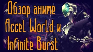 Обзор аниме Accel World и Infinite Burst 60 fps 20122017 [upl. by Evaleen]