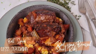 How To Make The Best Delicious Red Wine Braised Short Ribs [upl. by Ramor]