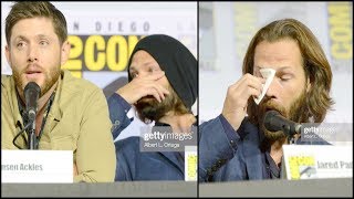 Supernatural Cast Cry Saying Goodbye In Their Final Comic Con Panel [upl. by Phillis]