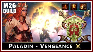 Paladin DAMAGE Build for Solo Content st  aoe setups OneShot those Enemies  Neverwinter M26 [upl. by Alletsirhc]