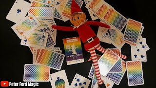 RAINBOW Waddingtons Playing Cards Review [upl. by Nosyt]