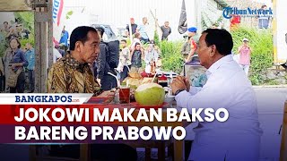 Jokowi Ungkap Pembicaraan saat Makan Bakso Pinggir Jalan Bareng Prabowo di Magelang [upl. by Aoniak318]