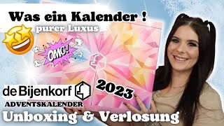 Purer Luxus 🤩 de Bijenkorf ADVENTSKALENDER 2023  25 Türchen Unboxing amp Verlosung [upl. by Iclehc]