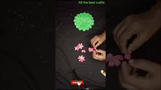 DIY craft ideas Paper flower viral trending homedecor [upl. by Thgiwd]